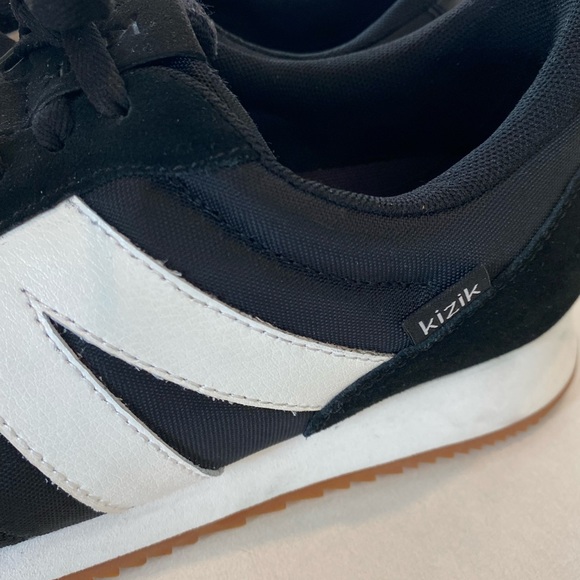 KIZIK NWOT MILAN HANDS FREE SLIP ON SNEAKERS ADAPTIVE BLACK SZ M 8 W 9.5 EU 41 - Picture 9 of 16